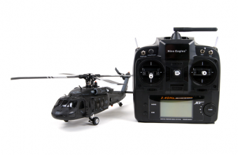 Радиоуправляемый вертолёт Nine Eagles Solo Pro 319 2.4 Ghz (черный), электро, RTF