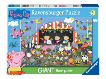 Пазл Ravensburger гигантский Свинка Пеппа, 24 эл