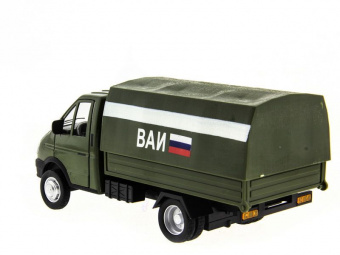 Машина ''АВТОПАНОРАМА'' ГАЗель (ВАИ) 1/28, в/к 24*14*12 см
