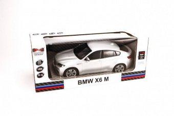 Радиоуправляемая машинка BMW X6 M Silver масштаб 1:14 27Mhz