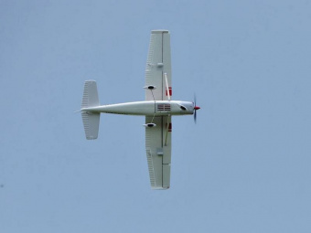 Радиоуправляемый самолет Top RC Cessna 182 400 class синяя 965мм KIT
