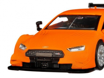 Машина АВТОПАНОРАМА Audi RS 5 DTM, оранжевый, 1/43, инерция, в/к 17,5*12,5*6,5 см