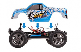 Радиоуправляемый монстр WLToys Super car 4WD 1:12