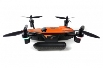 Радиоуправляемый квадрокоптер WL Toys Triphibian RTF 2.4G Оранжевый