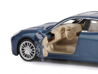Машина ''АВТОПАНОРАМА'' Porsche Panamera S, синий, 1/32, свет, звук, инерция, в/к 17,5*13,5*9 см
