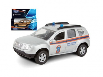 Машина Autotime ''RENAULT DUSTER'' МЧС 1:38