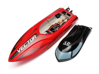 Радиоуправляемый катер Volantex RC 792-5 Vector SR65 красный Brushless 2.4G LiPo RTR