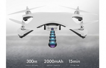 Радиоуправляемый квадрокоптер HJ Toys Tracker (GPS, 1080P, 5G) FPV RTF 2.4G