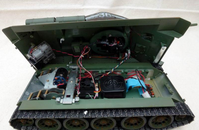 Радиоуправляемый танк Taigen 1:16 T34-85 (зеленый) 2.4 Ghz (пневмо)
