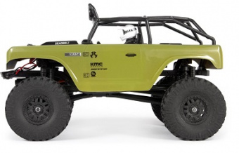 Модель для трофи 1:24 Axial SCX24 Deadbolt 4WD, электро, RTR (зеленый)