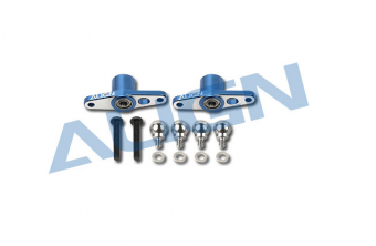 Качалки управления ротором верхние (алюминий) Align T-Rex 450 Sport V2/Plus