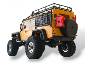 Радиоуправляемый краулер Remo Hobby OFF-ROAD (желтый) 4WD 2.4G 1/18 RTR