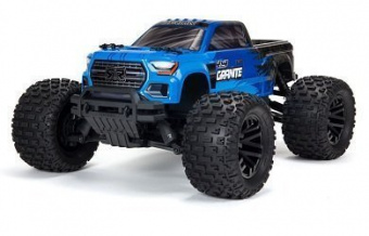 Радиоуправляемый монстр ARRMA 1/10 GRANITE 4X4 V3 MEGA 550 Brushed Monster Truck RTR (синий)