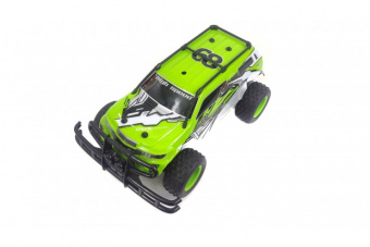 Машинка Monster Truck на пульте управления (полный привод, 2.4G, 1:10) Зеленая