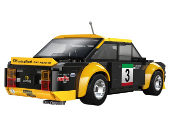 Радиоуправляемый конструктор CaDA спортивная машинка Fiat Abarth 131 1/24 (216 деталей)