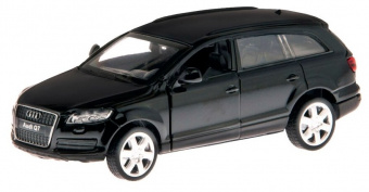 Машина АВТОПАНОРАМА Audi Q7, черный, 1/43, инерция, откр. двери, в/к 17,5*12,5*6,5 см