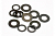 PTFE-coated washers (5x11x.5mm) (use with self-lubricating bushings)