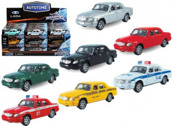 Машина Autotime ''ГАЗ-31105 ''ВОЛГА'' в ассортименте 1:60