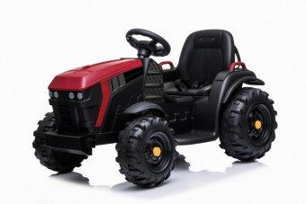 Детский электромобиль Bettyma трактор с прицепом 2WD 12V Красный
