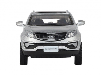 Машина ''АВТОПАНОРАМА'' KIA SPORTAGE R, серебряный, 1/39, инерция, в/к 17,5*12,5*6,5 см