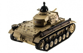 Радиоуправляемый танк Heng Long 1:16 Tauch Panzer III Ausf.H PRO 2.4GHz