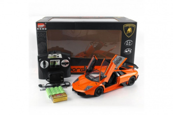 Машина Lamborghini Murcielago LP-670-4 SV на р/у Желтая
