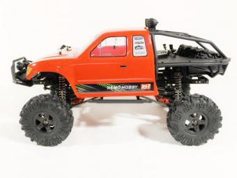 Р/У краулер Remo Hobby Trial Rigs Truck 4WD 2.4G 1/10 RTR (красный кузов) + NiMh и З/У