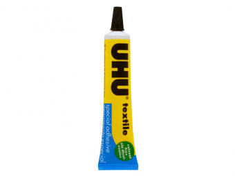 Клей для текстиля UHU Textil, 19 г, блистер
