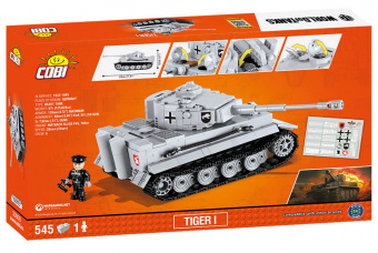 Конструктор COBI Танк Tiger I (Тигр) COBI-3000B