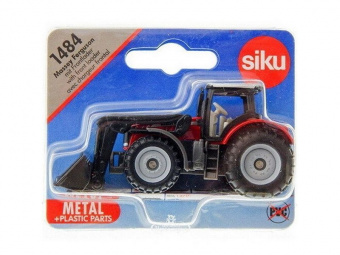 Трактор Siku 1484 Massey Ferguson с фронтальным погрузчиком