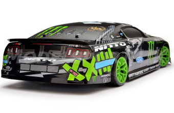 Радиоуправляемый автомобиль HPI 1:10 E10 Ford Mustang Vaughn Gittin JR. 4WD 2.4 Ghz, электро, RTR