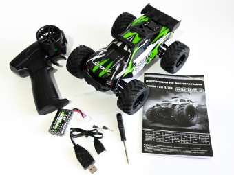 Радиоуправляемый монстр RCM Scout M3 (зеленый) 4WD 2.4G 1/20 RTR