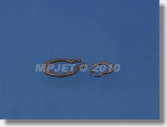 Стопорное кольцо на вал 6 мм, MPJet, 10 шт.