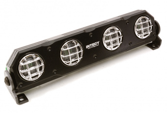 Подсветка LED на крышу (черная) 113х19х27мм для 1/10 краулеров