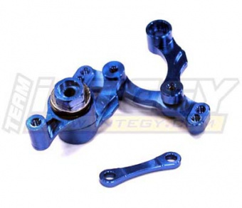 Рулевая трапеция (синяя) Associated SC10 2WD