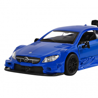 Машина АВТОПАНОРАМА Mercedes-AMG C 63 DTM, синий, 1/43, инерция, откр. двери, в/к 17,5*12,5*6,5