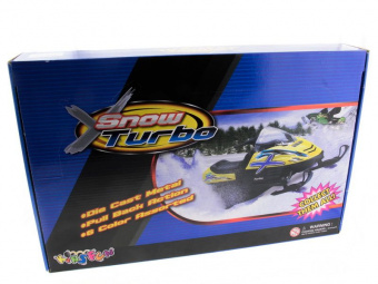 Машина Kinsmart ''Snow Turbo'' инерция (1/12шт.) б/к