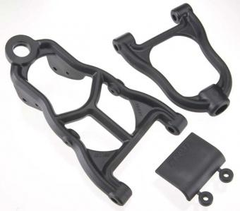 Racing Baja 5T RPM Front A-Arm Set (Black)