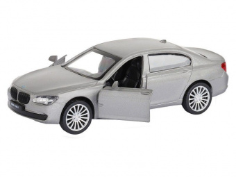 Машина ''АВТОПАНОРАМА'' BMW 760 LI, серебряный, 1/46, инерция, в/к 17,5*12,5*6,5 см