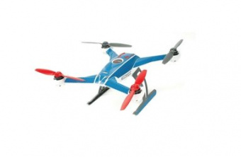 Комплект наклеек Upgrade R/C на капот Blade 350 QX Carbon Blue