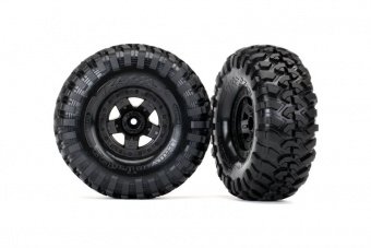 Колеса в сборе TRX-4 Sport wheels + Canyon Trail 2.2 tires TRA8181
