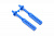 T/E-Maxx Long Body Mounts (blue)