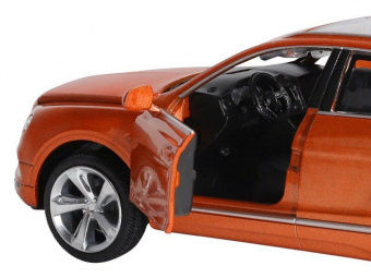 Машина ''АВТОПАНОРАМА'' Bentley Bentayga, оранжевый, 1/34, свет, звук, инерция, в/к 17,5*13,5*9 см