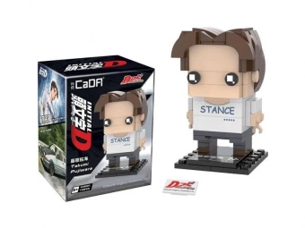 Конструктор CADA фигурки героев Initial-D: Takumi Fujiwara (136 деталей)