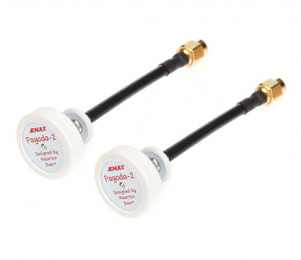 Антенна EMAX Pagoda 2 5.8Ghz 80mm (бел) LHCP 2шт.