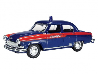Машина Autotime ''ГАЗ-21 ''ВОЛГА'' советская милиция 1:43