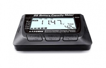 Измеритель емкости Li-Po аккумуляторов 8S G.T.Power