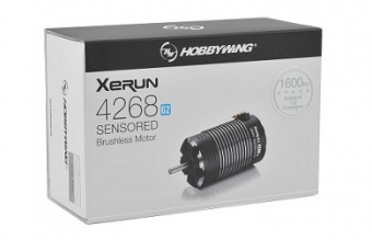 Бесколлекторный сенсорный мотор XERUN 4268 SD G2 Black Edition 2200 KV для багги и SCT масштаба 1/8
