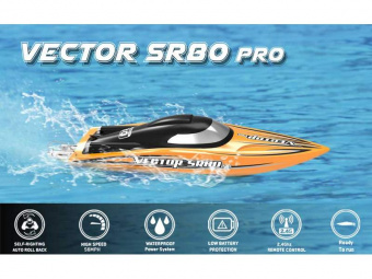 Радиоуправляемый катер Volantex RC 798-4 Vector SR80 PRO Brushless 2.4G ARTR