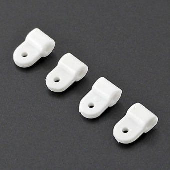 Пластиковое кольцо D2.6mm (White) (4шт)